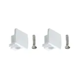 PAULMANN 954.97 URail Endkappen 2er-Pack | weiß