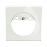 B.E.G. 39222 LUXOMAT Zentralplatte Indoor 180 für Jung und Gira | reinweiß glänzend
