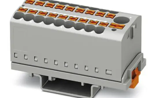 PHOENIX 3273110 PTFIX 6/18X2,5-NS35 GY 0,14 mm² - 4 mm² | grau | 2,5 mm²