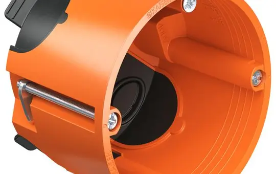 KAISER 9266-22 Hohlwand Rohr-Geräte-Verbindungsdose ECON luftdicht | 68 mm