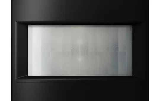 JUNG LS17182SWM Bewegungsmelder Serie LS 1,10 m, Standard, variable Nachlaufzeit | graphitschwarz matt