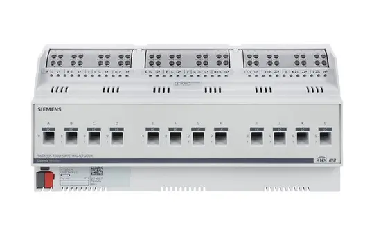SIEMENS 5WG1535-1DB61 KNX-Schaltaktor 12-fach, 16/20 A, mit Laststromerkennung