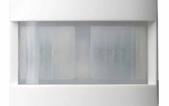 GIRA 5379 27 Bewegungsmelderaufsatz System 3000 System 55 1,10 m, Standard mit NLZ | reinweiß seidenmatt