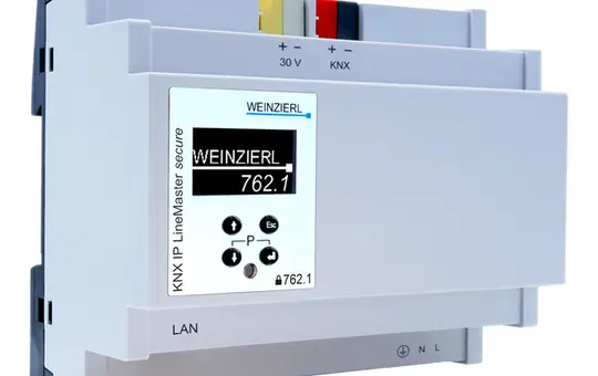 WEINZIERL 5465 KNX-Busspannungsversorgung 640 mA, mit IP-Router