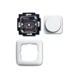 BUSCH-JAEGER 6523 UJ-214-102 Drehdimmerset Reflex SI RLC, LED, 2-100 W | alpinweiß