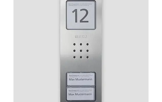 SIEDLE CA 850-2 E Audio-Türstation Compact In-Home-Bus 2 Ruftasten