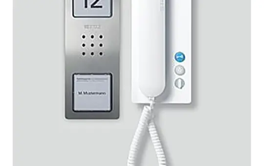 SIEDLE SET CA 812-1 E/W Türsprechanlagen-Set Compact 1 Innenstation