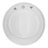 BERKER 1080208900 Jalousie-Drehschalterabdeckung R.1/R.3 Standard | polarweiß glänzend