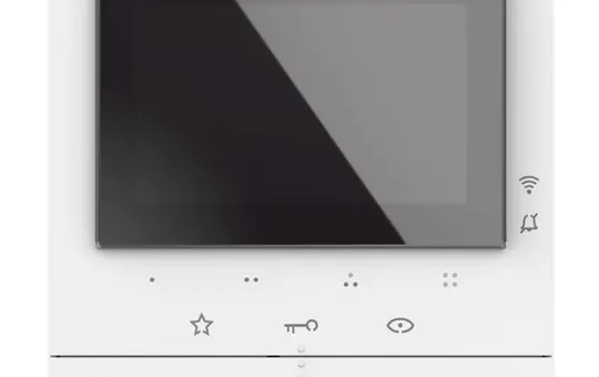 LEGRAND 344932 Classe 100 Video-Hausstation für Hörgeräteträger, Handy-App | weiß