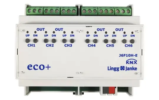 LINGG&JANKE 79438SEC KNX-Jalousieaktor 6-fach, secure