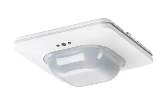 SIEMENS 5WG1258-2DB51 KNX-Präsenzmelder WIDE mit Feuchtesensor und CO2-Sensor | weiß