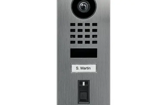 DOORBIRD D1101FV IP-Video-Türstation UP (423872172) 1-fach, Fingerprint 50 | edelstahl V2A gebürstet