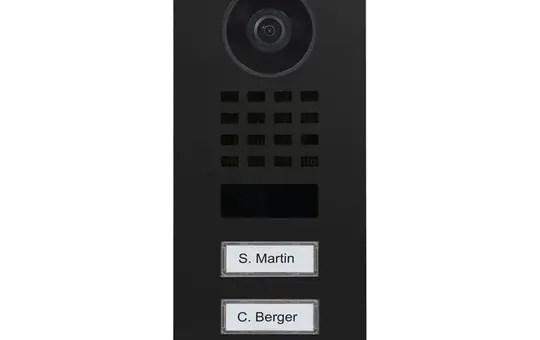 DOORBIRD D1102V IP-Video-Türstation UP (423874121) 2-fach | raven polar