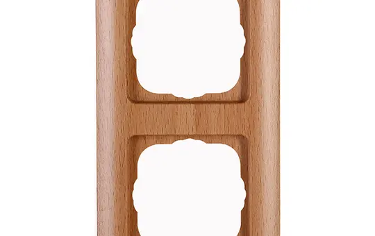 KOPP 306631005 Abdeckrahmen HK02 2-fach | buche