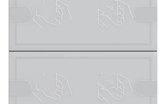 GIRA 5052028 Tastsensor 4 24 V 2-fach | anthrazit