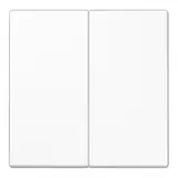 JUNG SPLS102WW KNX-Wippe F10 Serie LS 2-fach, antimikrobiell | alpinweiß