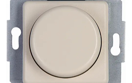 KOPP 847501081 Druck-Wechselschalter EUROPA Standard | creme