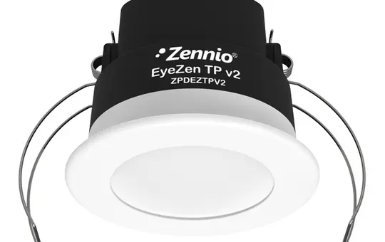ZENNIO ZPDEZTPV2W Decken-Bewegungsmelder Standard | weiß