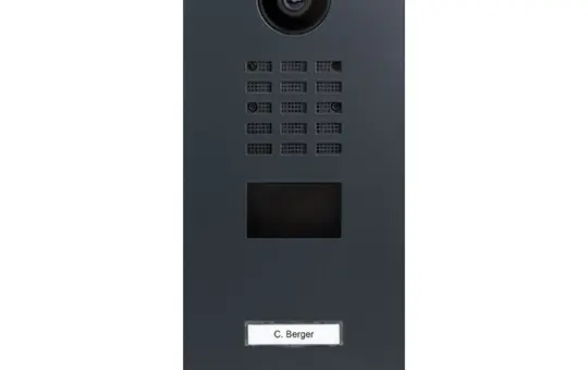 DOORBIRD D2102V IP-Video-Türstation (423870710) 2-fach | anthrazitgrau seidenmatt