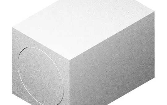 HELIOS 09306 Wandstein für KWL 45 490 mm