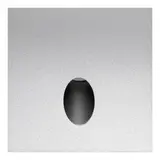 MOBILUX 02000307 Wallwasher-Schalterdose 334 lm, eckig | silber satin