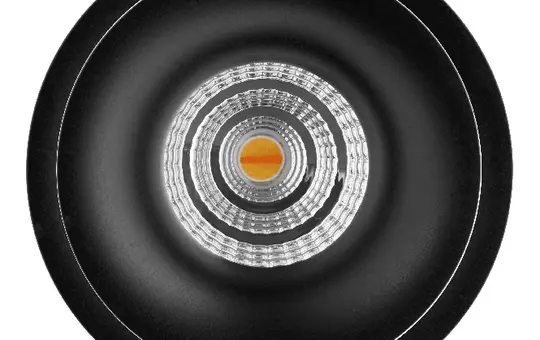 MOBILUX 01660206 Einbauspot STYLE R 780 lm, IP20 | schwarz