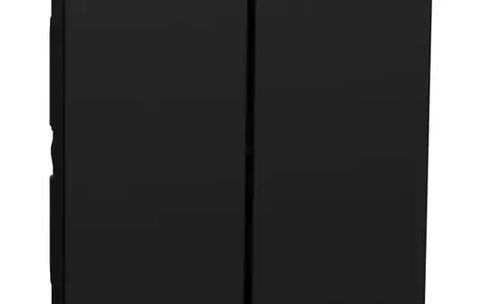 MERTEN MEG3400-0403 Wippe M-Pure Ocean Plastic 2-fach | schwarz matt