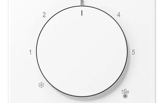 JUNG LS1749BFWWM RTR-Abdeckung Serie LS Standard | schneeweiß matt