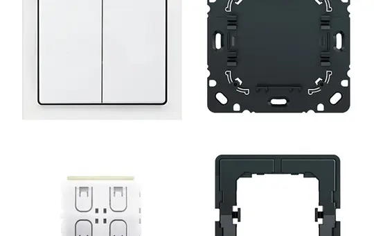 BUSCH-JAEGER 6716/01UJ-84 Wandsender-Set FoH Future studioweiß