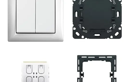 BUSCH-JAEGER 6716/01UJ-914 Wandsender-Set FoH Balance weiß