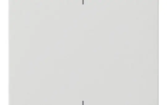 GIRA 538903 beschr. Abdeckung System 3000 System 55 1-fach, Pfeile, klein | reinweiß glänzend