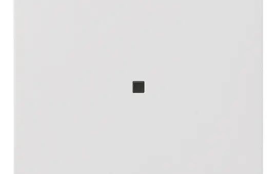 GIRA 5495112 eNet Funk Bedienaufsatz Flächenschalter Standard | reinweiß glänzend