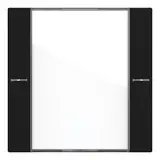 GIRA 5771005 beschr. Wippenset für Tastsensor 4 System 55 1-fach | schwarz matt