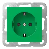 GIRA 4455107 EDV-Steckdose System 55 WSV | grün