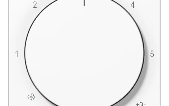 JUNG A1749BFWW RTR-Abdeckung Serie A Standard | alpinweiß