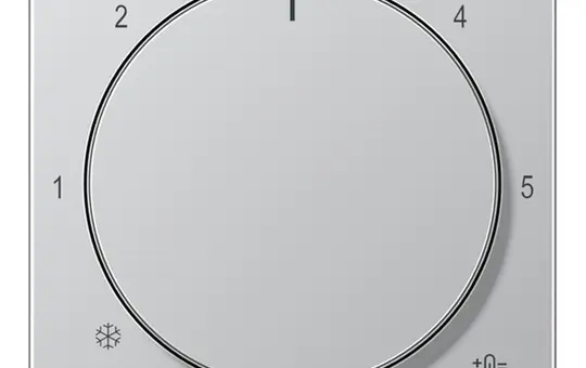 JUNG A1749BFAL RTR-Abdeckung Serie A Standard | aluminium