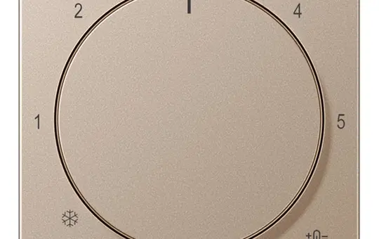 JUNG A1749BFCH RTR-Abdeckung Serie A Standard | champagner