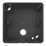 EKEY 203305 xLine Aufputzgehäuse 1-fach | schwarz