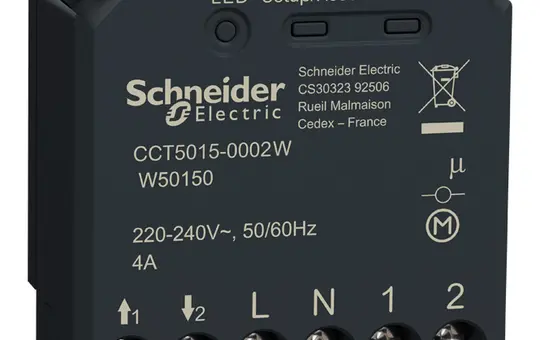 SCHNEIDER CCT5015-0002W Wiser Jalousieaktor UP 1-fach