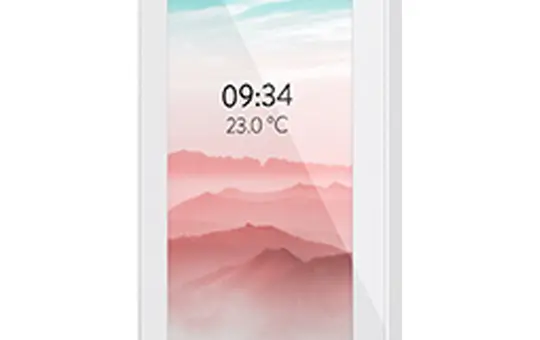 ZENNIO ZVIZ50W KNX-Touchpanel weiß | 5 Zoll