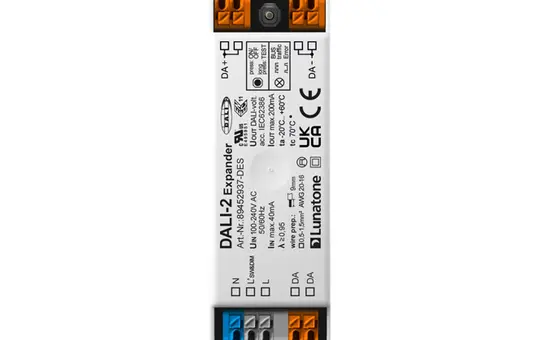 LUNATONE 89452937-DES DALI-2 Expander Deckeneinwurf