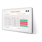 LUNATONE 86456840-EM-W DALI-2 Display 7 Zoll Emergency Standard | weiß