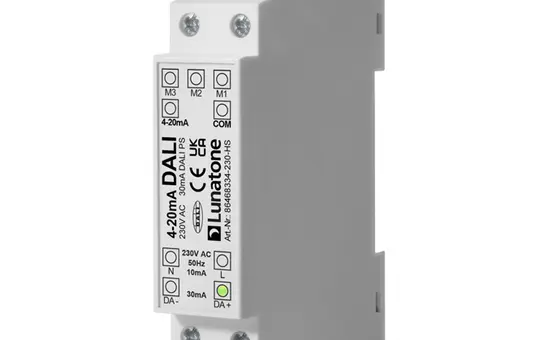 LUNATONE 86468334-230-HS DALI Converter 4-20mA auf DALI 230 V