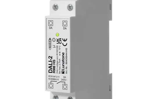LUNATONE 86456944-HS DALI-2 Relais und Schaltaktor Hutschiene RM 8