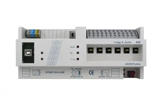 LINGG&JANKE 89222SEC KNX Secure Netzteilaktor mit USB Schnittstelle