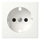 GIRA 492127 Abdeckung SCHUKO-Steckdose System 55 Berührungsschutz | reinweiß matt