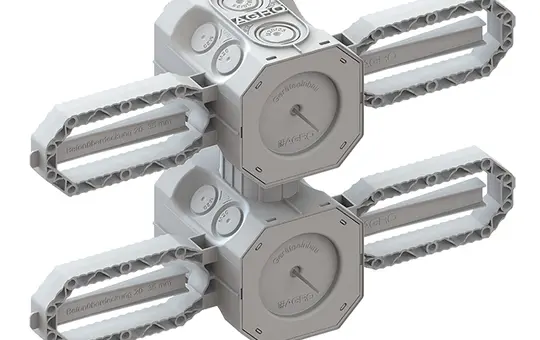 KAISER 9941.25 Betonbaudose Prefix 2.0 2x1 NUP