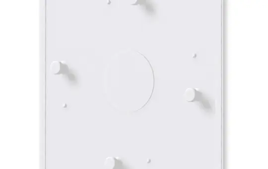 LUNATONE 86459541-W16-MP Montageplatte f. Switch Cross verkehrsweiß