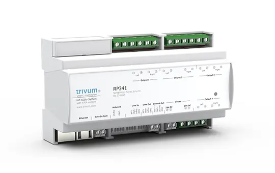 TRIVUM RP341v2 Soundsystem REG 4 Zonen