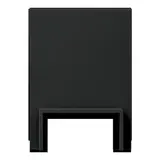 GIRA 1068005 Adapter zur Leitungseinführung schwarz matt | 13x25 mm